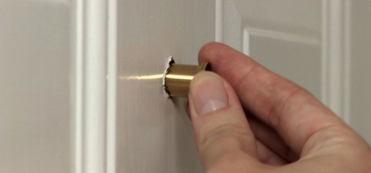 peephole door repair in Golden Hills
